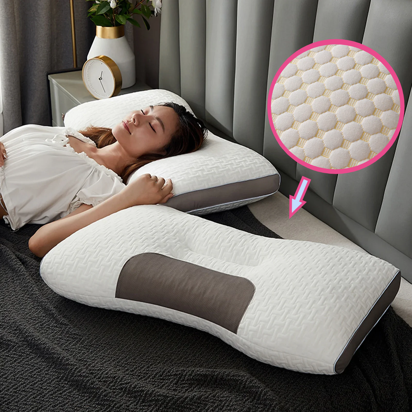 ALMOHADA CERVICAL 2X1 = 2 UNIDADES