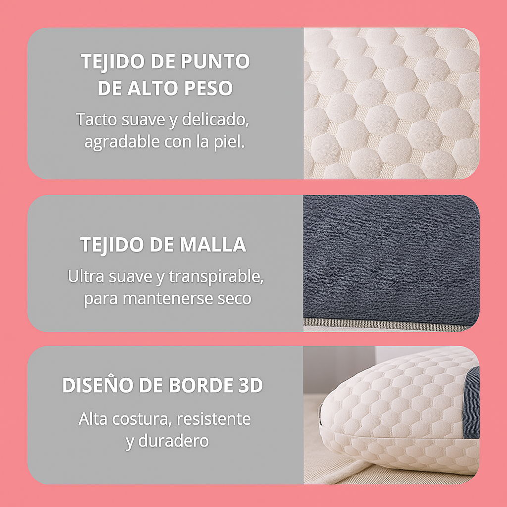 ALMOHADA CERVICAL 2X1 = 2 UNIDADES