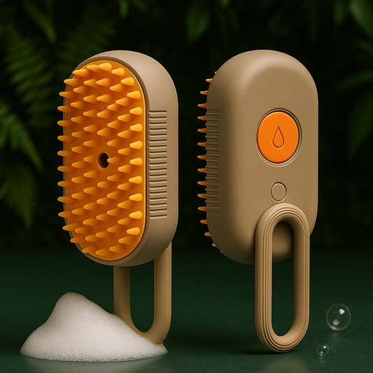 Cepillo de Vapor Con Mango 3 En 1